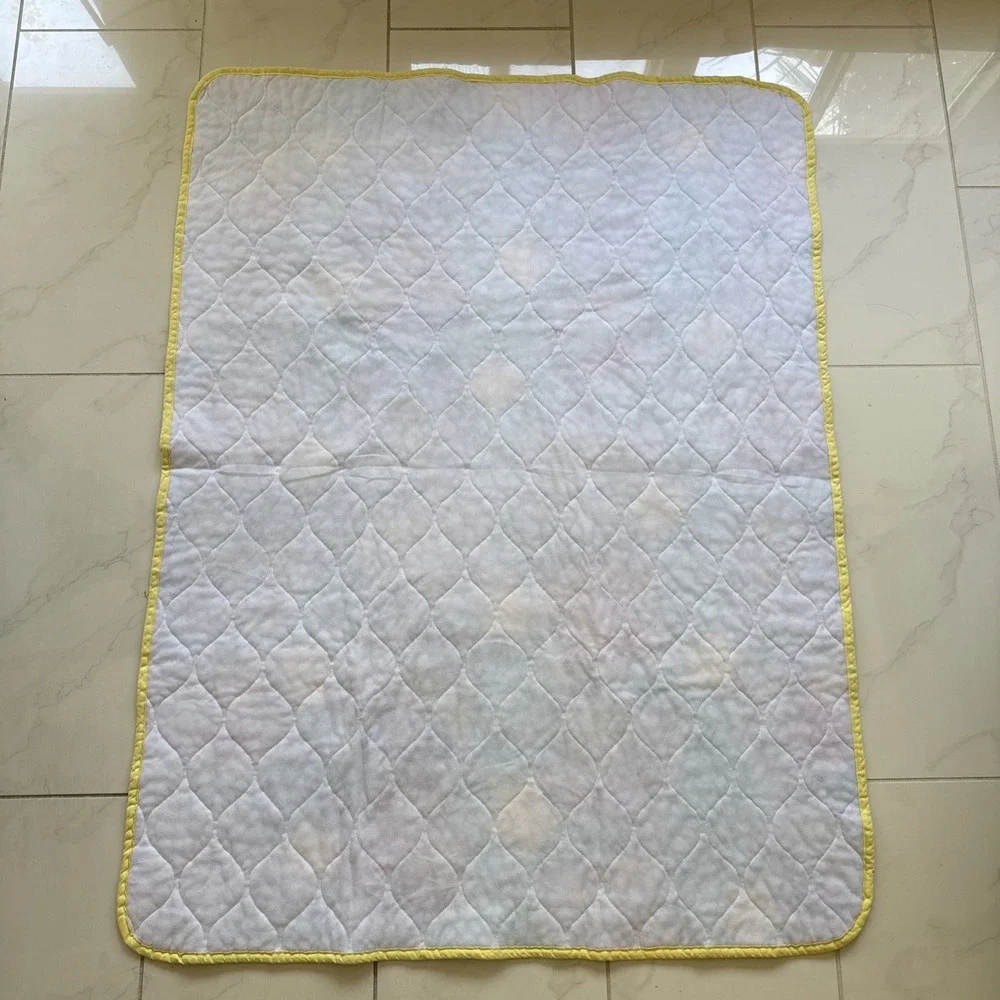 VTG Dundee Muppet Babies Baby Blanket Crib Quilt Jim Henson 53x41 USA MADE‎ RARE